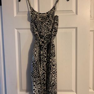 Summer Aztec print dress. Knee length.